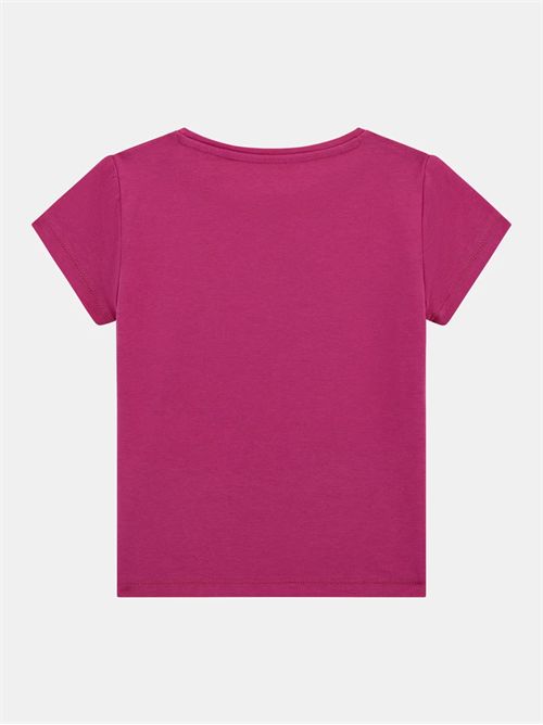 t-shirt bambina fucsia GUESS | K5GI08K6YW4/G6V7